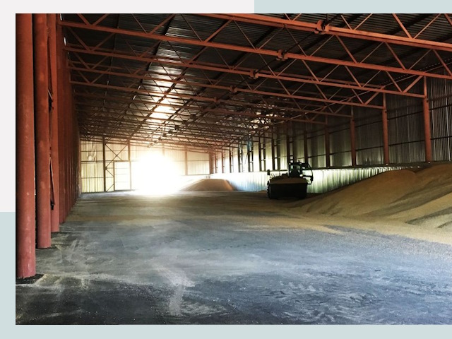 Строительство зернохранилищ в Евпатории