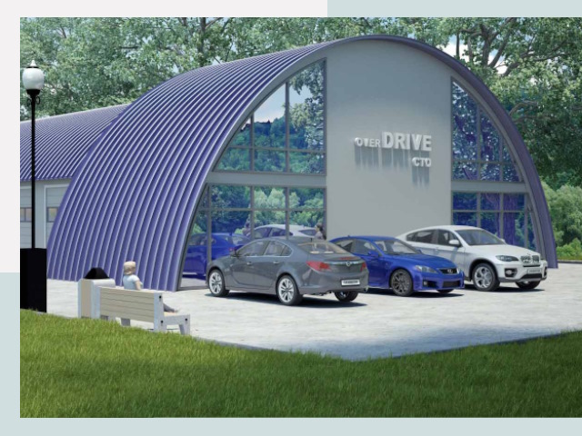 Монтаж ангаров и металлоконструкций от 632 руб.