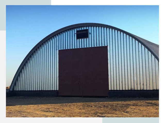 Арочные ангары в Евпатории