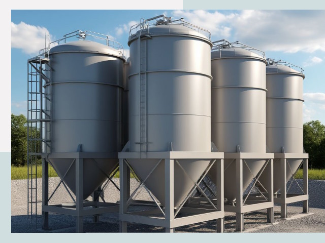 Металлические силосы от СтальСтрой-Евп по цене 632 руб.