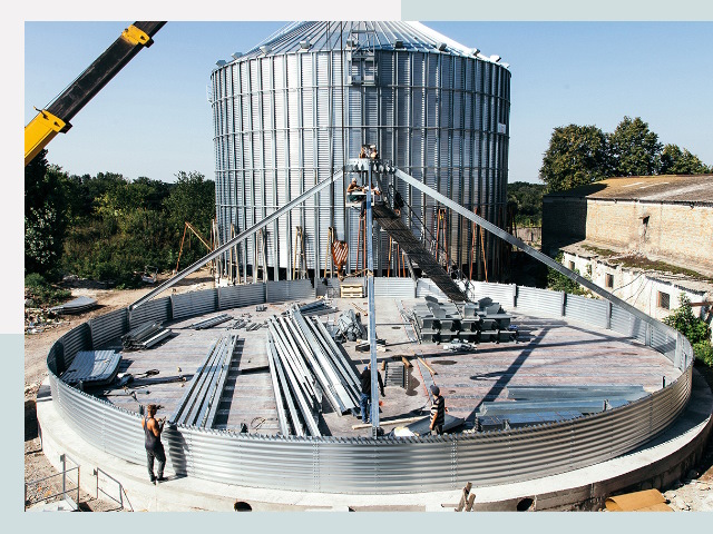 Силосы для зерна в Евпатория от 632 руб. - Надёжное хранение