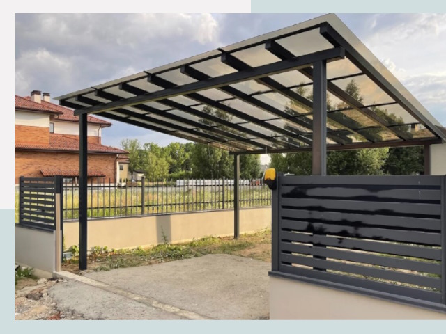 Металлические навесы в Евпатория от 632 руб. за м²