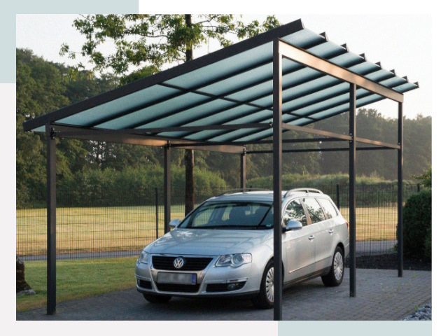 Навесы для автомобилей в Евпатории