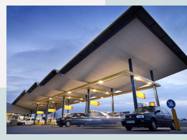 Навесы для АЗС в Евпатория от 632 руб. - Защита и комфорт