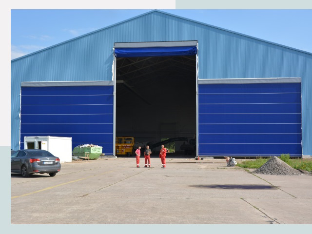 Ангарные ворота в Евпатория от СтальСтрой-Евп по цене 632 руб.