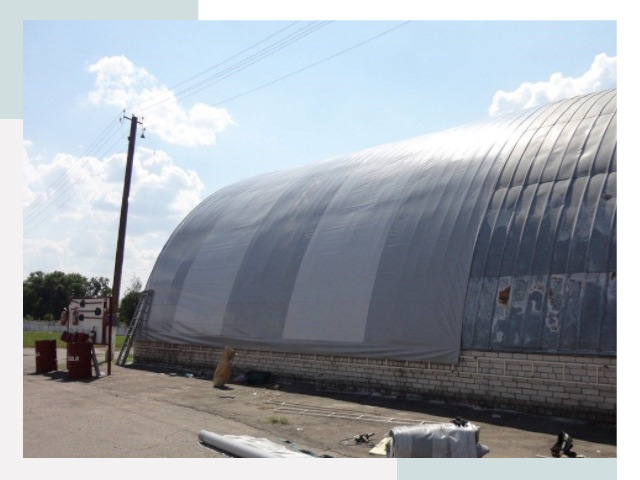 Ремонт ангаров в Евпатории