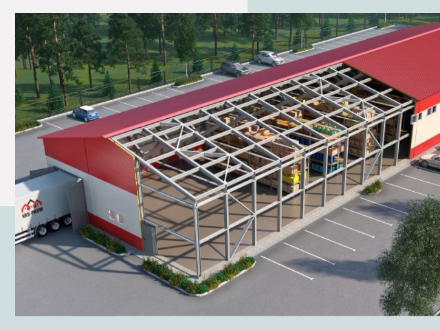 Проектирование ангаров в Евпатории от 632 руб.