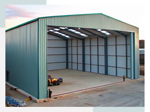 Строительство ангаров в Евпатории