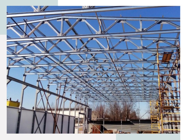 Металлокаркасы для складов в Евпатории